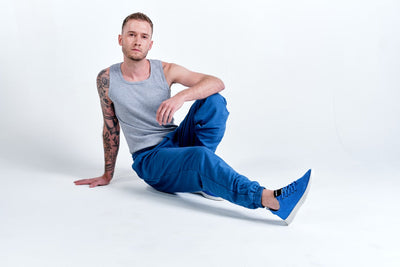 Como usar calçados masculinos azul pacífico com outras cores