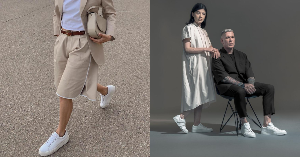 Estilo em Branco: Inspirações de Looks com Tênis Branco