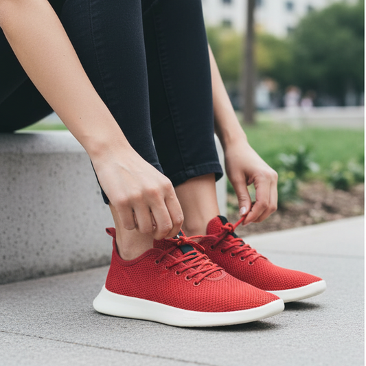 Rio Feminino Vermelho